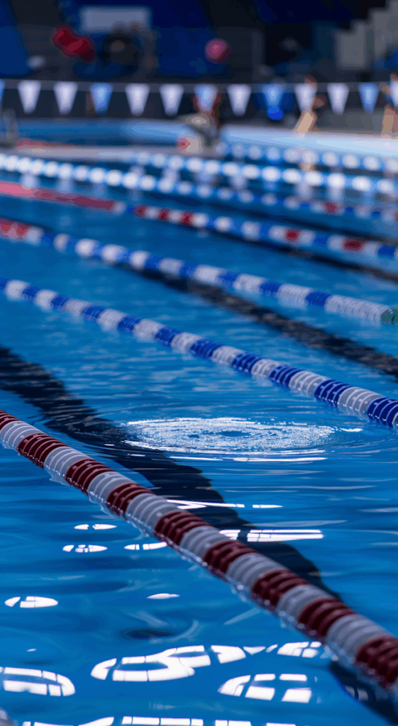 Close-up of a swimming pool